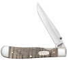Нож перочинный ZIPPO Natural Curly Maple Wood Trapperlock, 105 мм, бежевый + ЗАЖИГАЛКА ZIPPO 207, бежевый