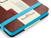 Ежедневник недатированный А5 «Megapolis Soft», коричневый, голубой, кожзам