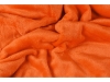 Плед мягкий флисовый «Fancy», оранжевый, полиэстер, флис