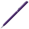 Ручка шариковая Hotel Chrome, ver.2, матовая фиолетовая, фиолетовый, металл