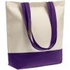 Холщовая сумка Shopaholic, фиолетовая, фиолетовый, хлопок