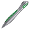 GALAXY, ручка шариковая, зеленый/хром, пластик/металл, зеленый, серебристый, пластик