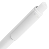 Ручка шариковая Pigra P02 Mat, белая, белый, пластик