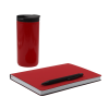 Набор Bplanner Аuto (чёрный с красным), чёрный с красным, металл, бумага, саржа, экокожа soft-touch