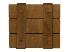 Подарочная деревянная коробка «Quadro», коричневый, дерево