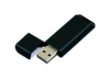 USB 2.0- флешка на 16 Гб с оригинальным двухцветным корпусом, черный, белый, пластик