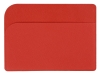 Картхолдер для пластиковых карт «Favor», красный, пластик