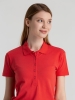 Рубашка поло женская Phoenix Women, красная, красный, хлопок 95%; эластан 5%, плотность 220 г/м²; пике