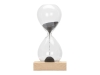 Песочные магнитные часы на деревянной подставке «Infinity», прозрачный, дерево, стекло