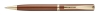Ручка шариковая Pierre Cardin ECO, цвет - коричневый металлик. Упаковка Е или Е-1, коричневый, нержавеющая сталь, ювелирная латунь