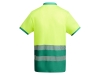 Рубашка поло «Atrio» мужская, зеленый, желтый, полиэстер, хлопок