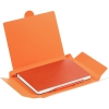 Набор Romano, оранжевый, оранжевый, ежедневник - искусственная кожа; ручка - металл; коробка - картон