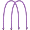 Ручки Corda для пакета M, сиреневые, фиолетовый, полиэстер 100%