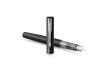Перьевая ручка Parker Vector, F/M, черный, серебристый, металл