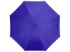 Зонт-трость «Bergen», синий, полиэстер, soft touch