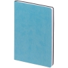 Набор Romano, голубой, голубой, ежедневник - искусственная кожа; ручка - металл; коробка - картон