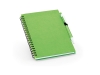 Блокнот B6 «ROTHFUSS», зеленый, пластик, бумага