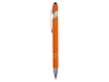 Ручка-стилус металлическая шариковая «Sway» soft-touch, оранжевый, soft touch