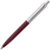 Ручка шариковая Popular, бордовая, бордовый, пластик; металл