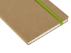 Блокнот А5 в твердой обложке «Sevilia Hard», коричневый, зеленый