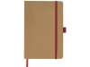 Блокнот А5 в твердой обложке «Sevilia Hard», коричневый, красный