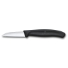 Нож для овощей и фруктов VICTORINOX SwissClassic с прямым лезвием 6 см, чёрный, черный, полипропилен