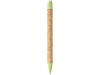 Ручка шариковая «Midar», зеленый, бежевый, растительные волокна