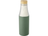 Термобутылка «Hulan» с вакуумной изоляцией, зеленый, серебристый, металл