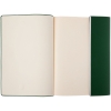 Ежедневник Petrus Flap, недатированный, зеленый, зеленый, кожзам