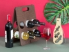 Набор аксессуаров для вина со стеклянной крышкой «Pinotage», серебристый, металл