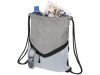 Спортивный рюкзак-мешок, белый, серый, полиэстер