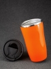 Термостакан Underway, оранжевый, оранжевый, крышка, корпус - пластик; внутренняя колба - нержавеющая сталь