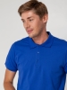 Рубашка поло мужская Virma Stretch, ярко-синяя (royal), синий, плотность 200 г/м²; пике, хлопок 95%; эластан 5%