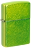 Зажигалка ZIPPO Classic с покрытием Lurid™, латунь/сталь, зеленая, глянцевая, 38x13x57 мм, зеленый