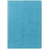 Ежедневник Romano, недатированный, голубой, без ляссе, голубой, кожзам