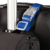 Крепление для багажа Clamp, синее, синий, ремешок - полиэстер; застежка - пластик