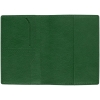 Обложка для паспорта Petrus, зеленая, зеленый, кожзам