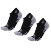 Набор из 3 пар спортивных мужских носков Monterno Sport, черный, черный