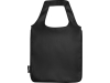 Эко-сумка «Ash» из переработанного PET-материала, черный, полиэстер