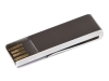 USB 2.0- флешка на 32 Гб в виде зажима для купюр, серебристый, металл