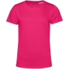 Футболка женская E150 Inspire (Organic), ярко-розовая (фуксия), розовый, хлопок