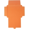 Коробка самосборная Flacky Slim, оранжевая, оранжевый, бумага