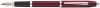 Перьевая ручка Cross Century II Translucent Plum Lacquer, красный, латунь, нержавеющая сталь
