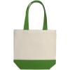 Холщовая сумка Shopaholic, ярко-зеленая, зеленый, хлопок