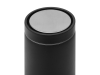 Вакуумная термокружка «Noble» с 360° крышкой-кнопкой, черный, металл
