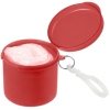 Дождевик в футляре Trifle, красный, красный, футляр - полипропилен; плащ - полиэтилен, плотность 10 мкм