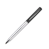 CLIPPER, ручка шариковая, черный/хром, металл, покрытие soft touch, черный, латунь, нержавеющая сталь, софт-покрытие