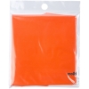 Дождевик-плащ CloudTime, оранжевый, оранжевый, пластик