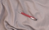 Ручка шариковая COBRA SOFTGRIP MM, красный, пластик/soft grip/металл