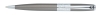 Ручка шариковая Pierre Cardin BARON, цвет - серый. Упаковка В., серый, латунь, нержавеющая сталь